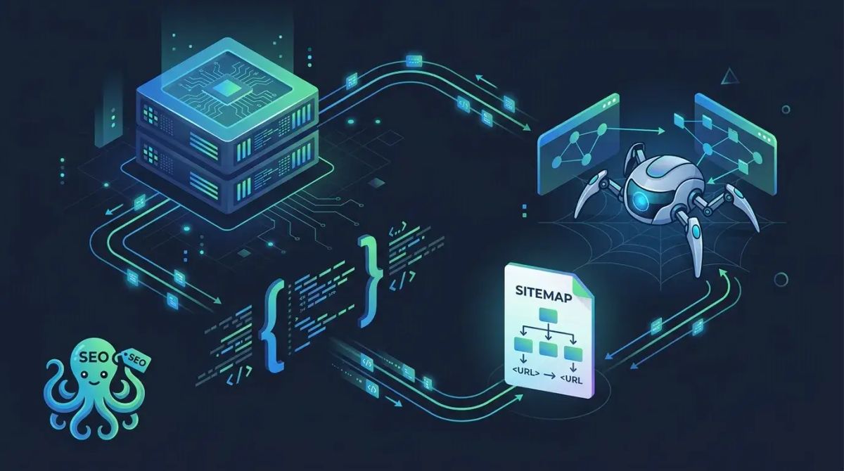 Technical SEO infrastructure — server, code, and search engine connection