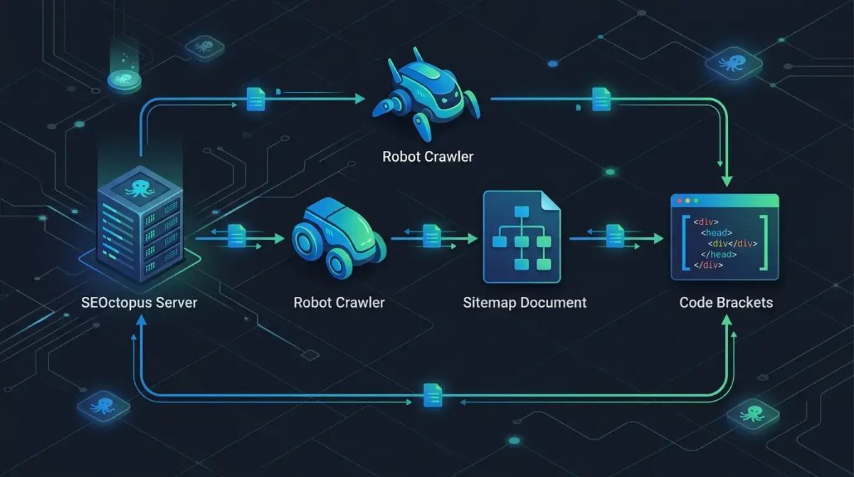 Teknik SEO altyapisi — sunucu, kod ve arama motoru baglantisi