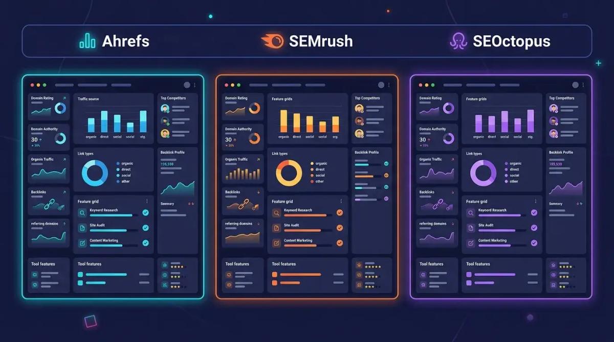 Best SEO Tools Comparison Guide: Ahrefs, SEMrush, Moz and More (2026)